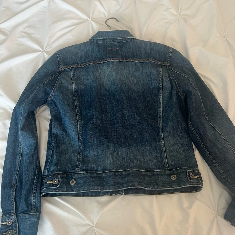 Lucky Brand Dark Blue Jean Jacket - Picture 4 of 5